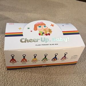 Cry baby Cheer Up, Baby! Plush Pendant Blind Box pop mart